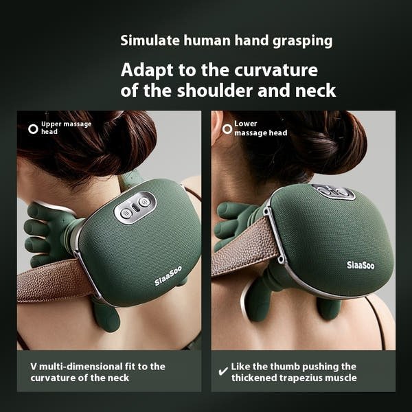 Relaxovia™ Wireless Heated Neck & Shoulder Massager