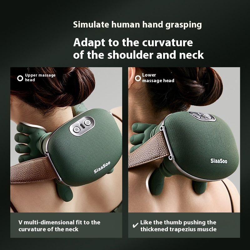 Relaxovia™ Wireless Heated Neck & Shoulder Massager