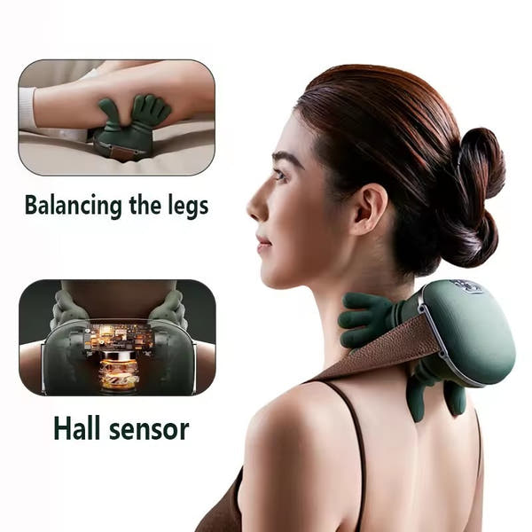 Relaxovia™ Wireless Heated Neck & Shoulder Massager
