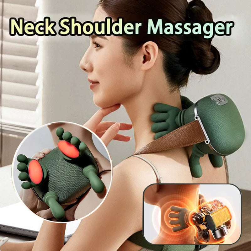 Relaxovia™ Wireless Heated Neck & Shoulder Massager