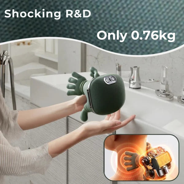 Relaxovia™ Wireless Heated Neck & Shoulder Massager