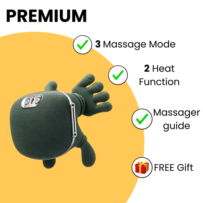 Relaxovia™ Wireless Heated Neck & Shoulder Massager